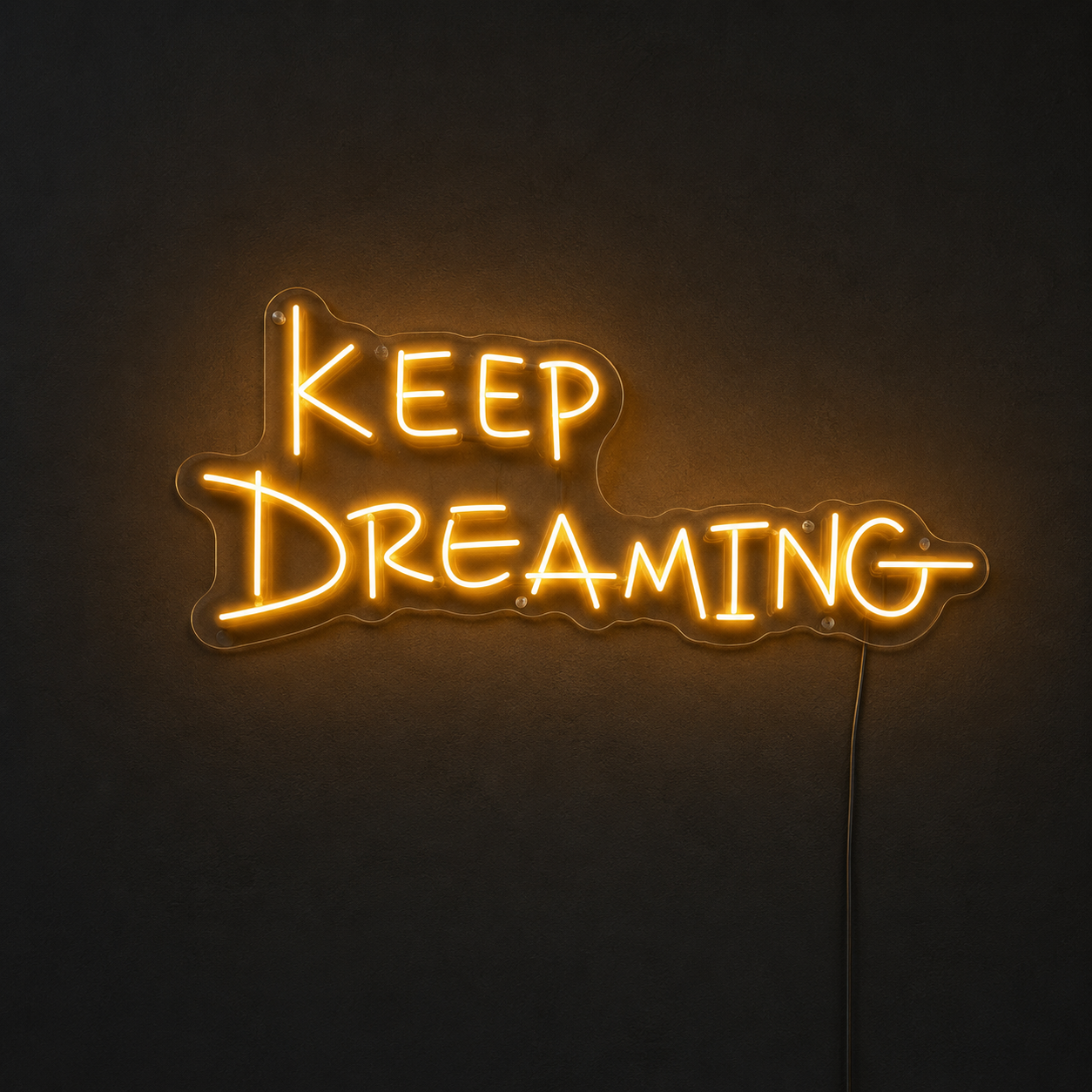 Keep Dreaming Room Decor LED Neon Sign - 02 High-Converting Product Image