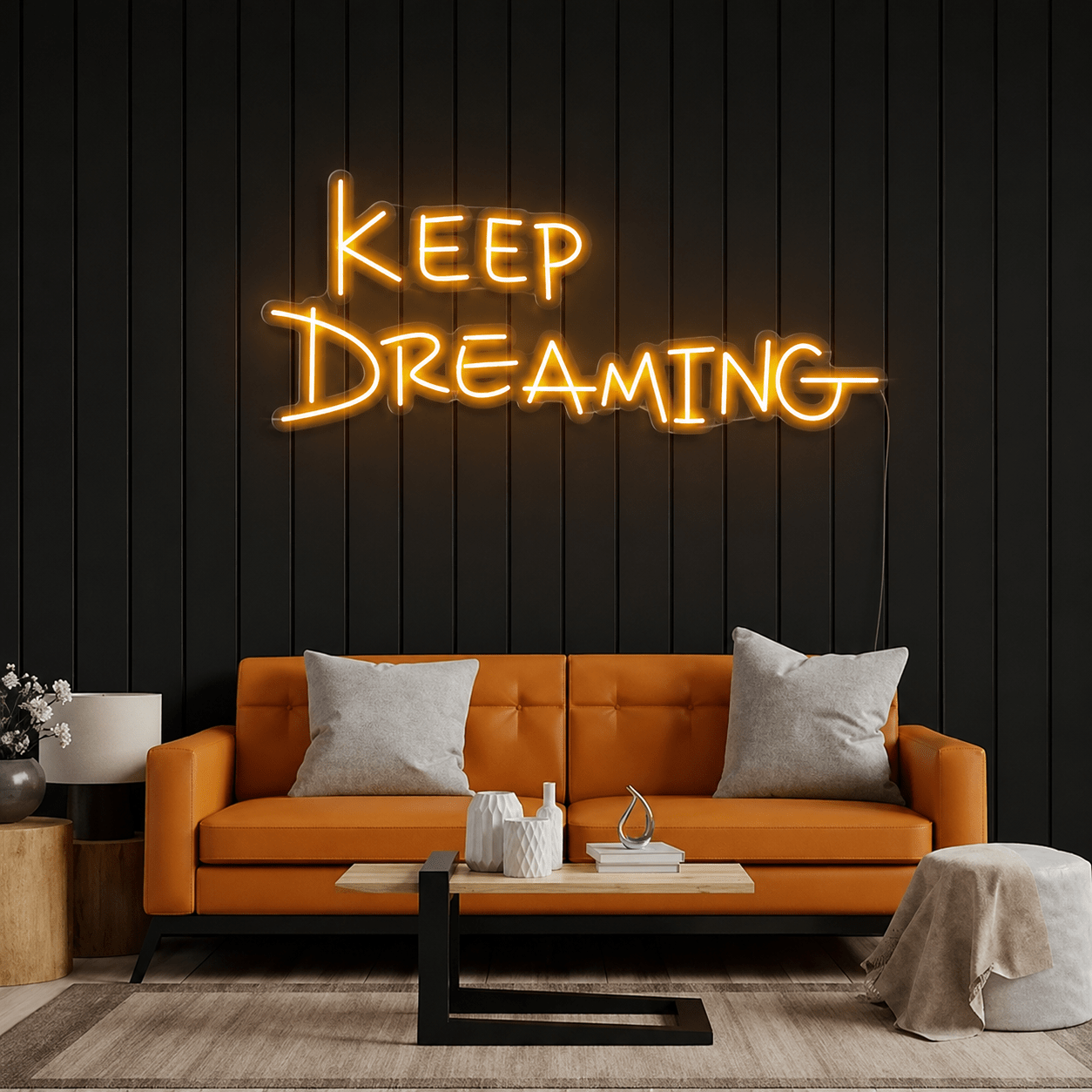Keep Dreaming Room Decor LED Neon Sign - Shineneon