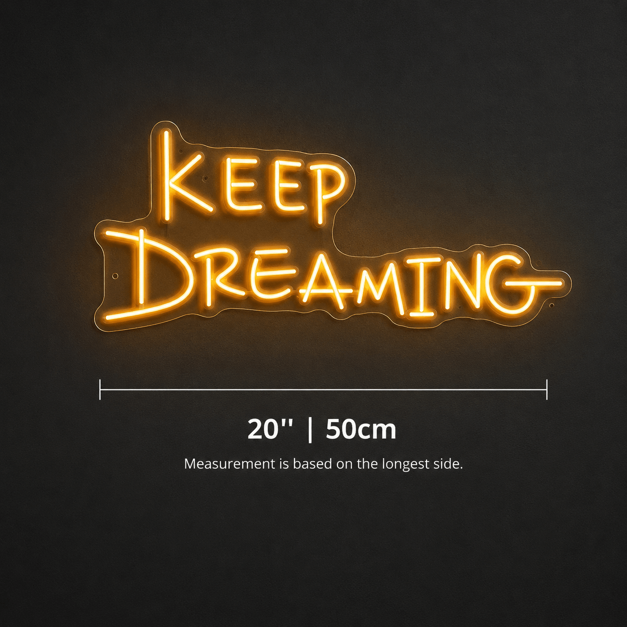 Keep Dreaming Room Decor LED Neon Sign - Shineneon