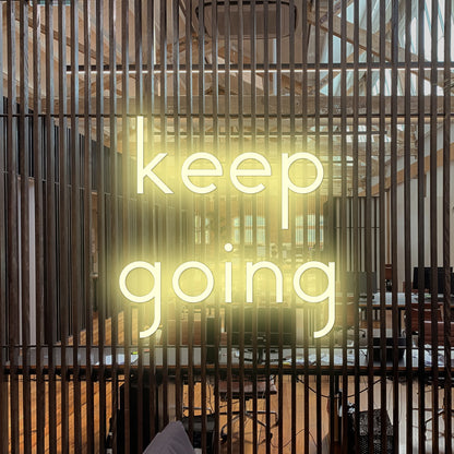 Keep Going Led Neon Sign | Shineneon