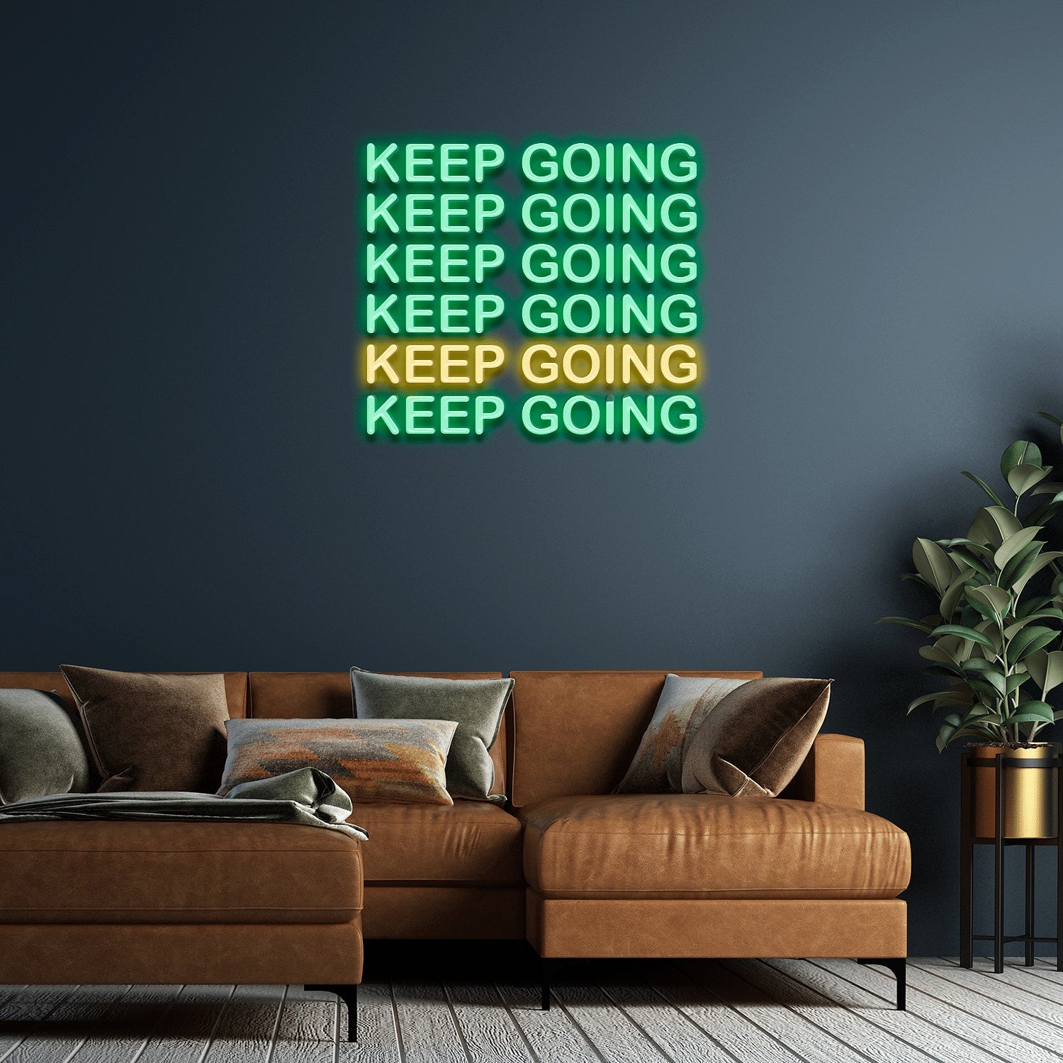 Keep Going Led Neon Signs Wall Art | Shineneon