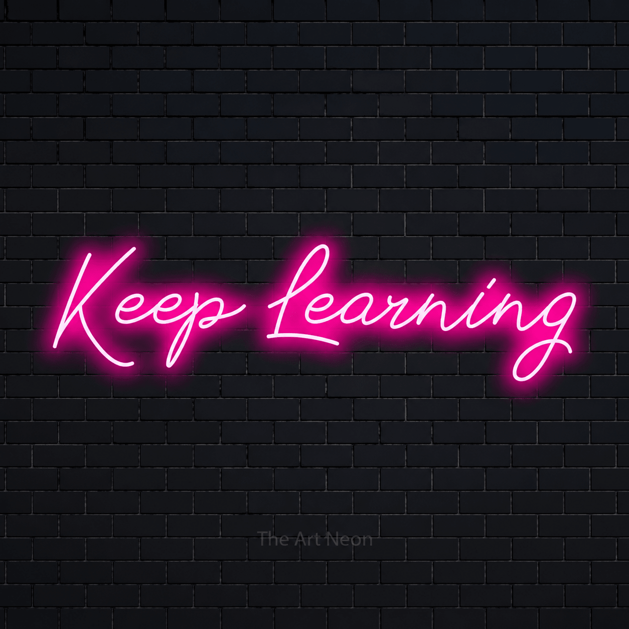 Keep Learning Wall Decor LED Neon Sign - Shineneon