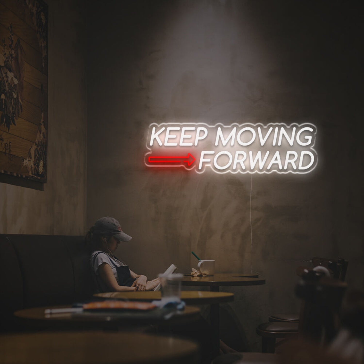 Keep Moving Forward Led Neon Sign - Shineneon