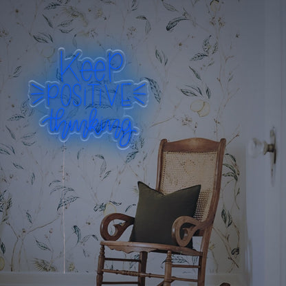Keep Positive Thinking Led Neon Sign | Shineneon