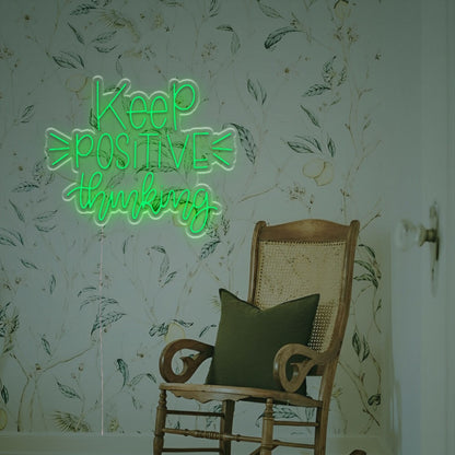 Keep Positive Thinking Led Neon Sign | Shineneon