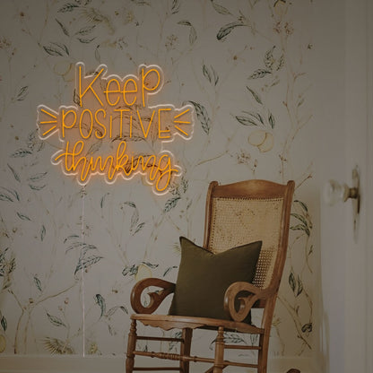 Keep Positive Thinking Led Neon Sign | Shineneon