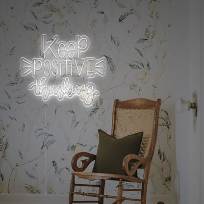 Keep Positive Thinking Led Neon Sign | Shineneon