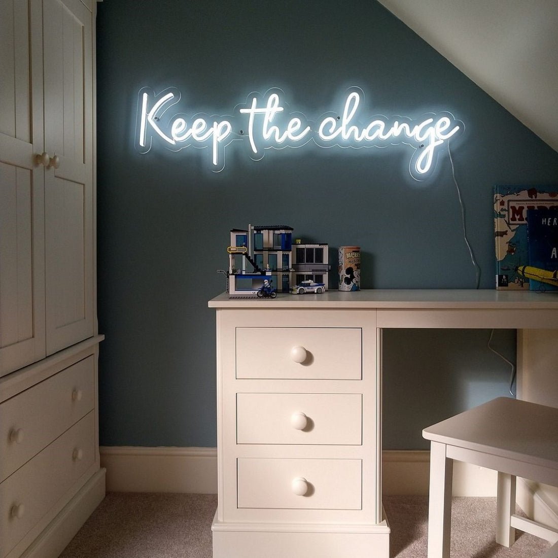 Keep The Change Led Sign Business Neon Sign - Shineneon