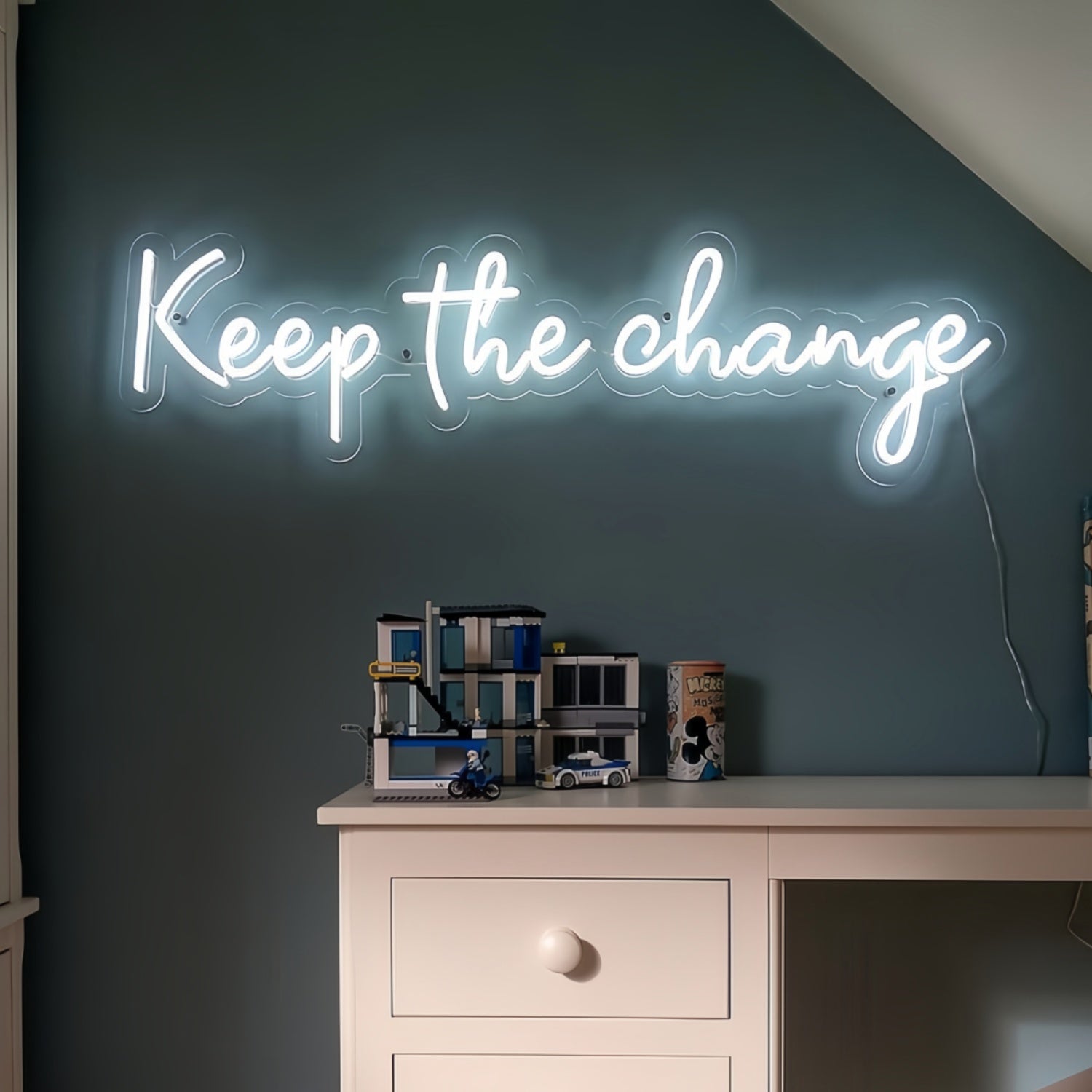 Keep The Change Neon Sign | Shineneon
