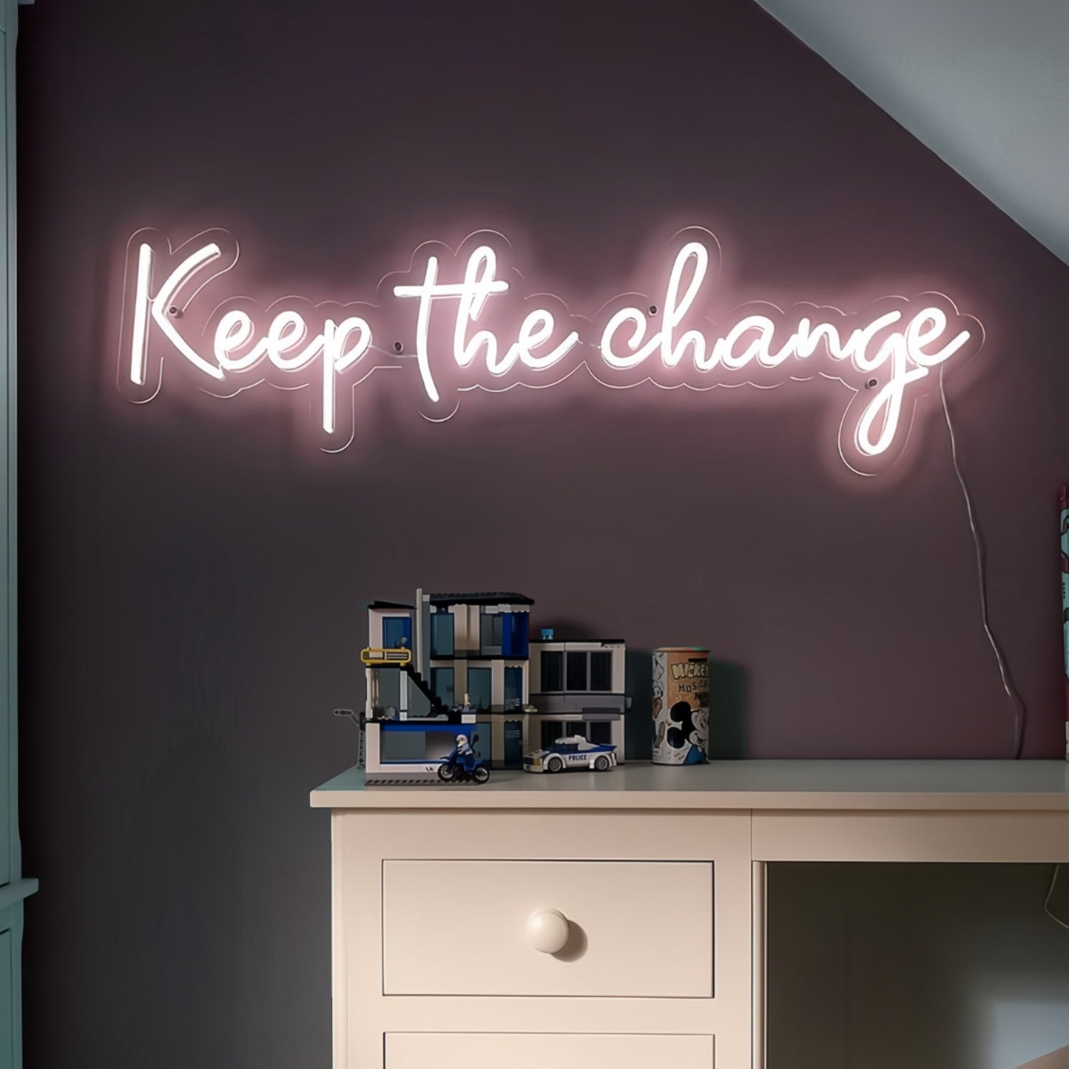Keep The Change Neon Sign | Shineneon