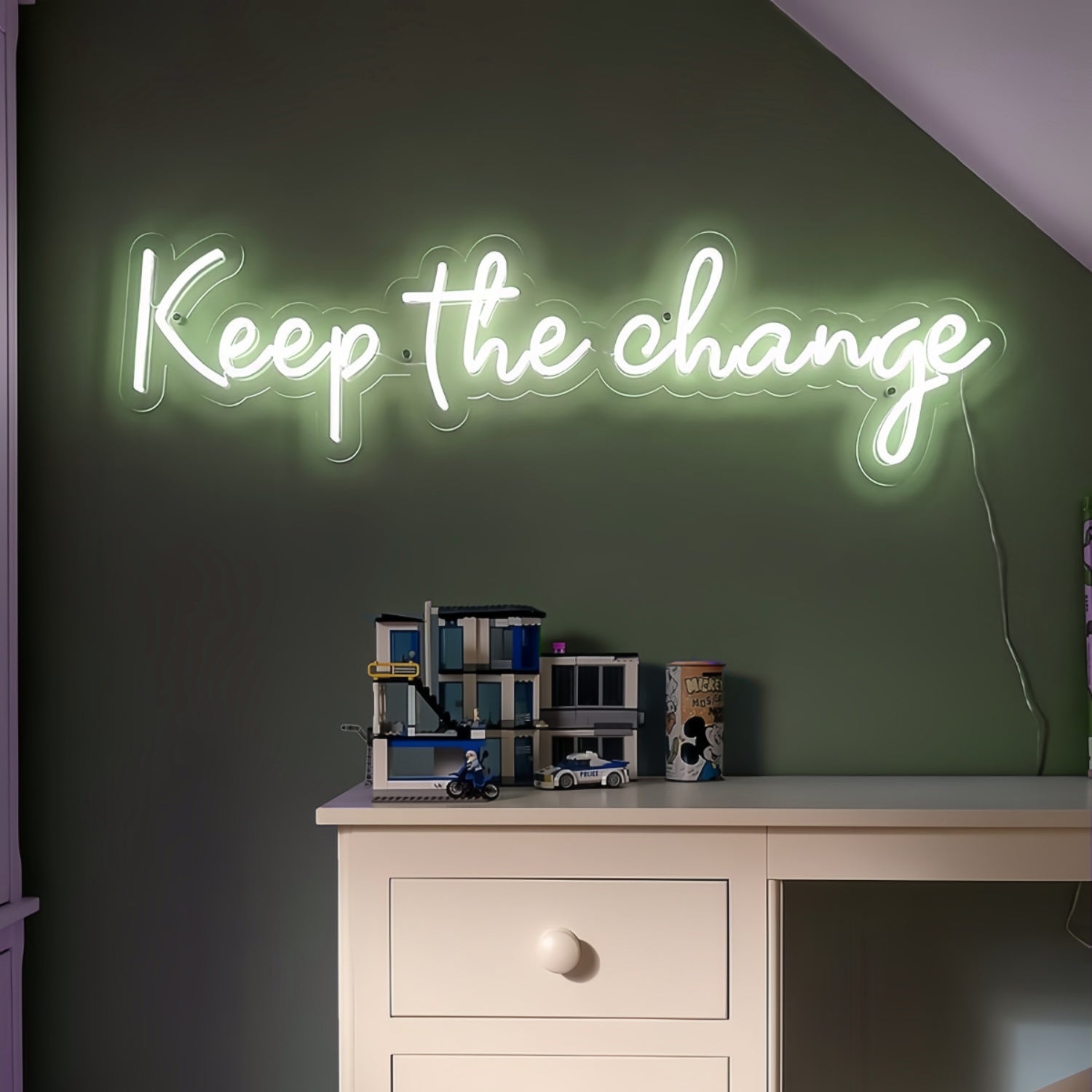 Keep The Change Neon Sign | Shineneon
