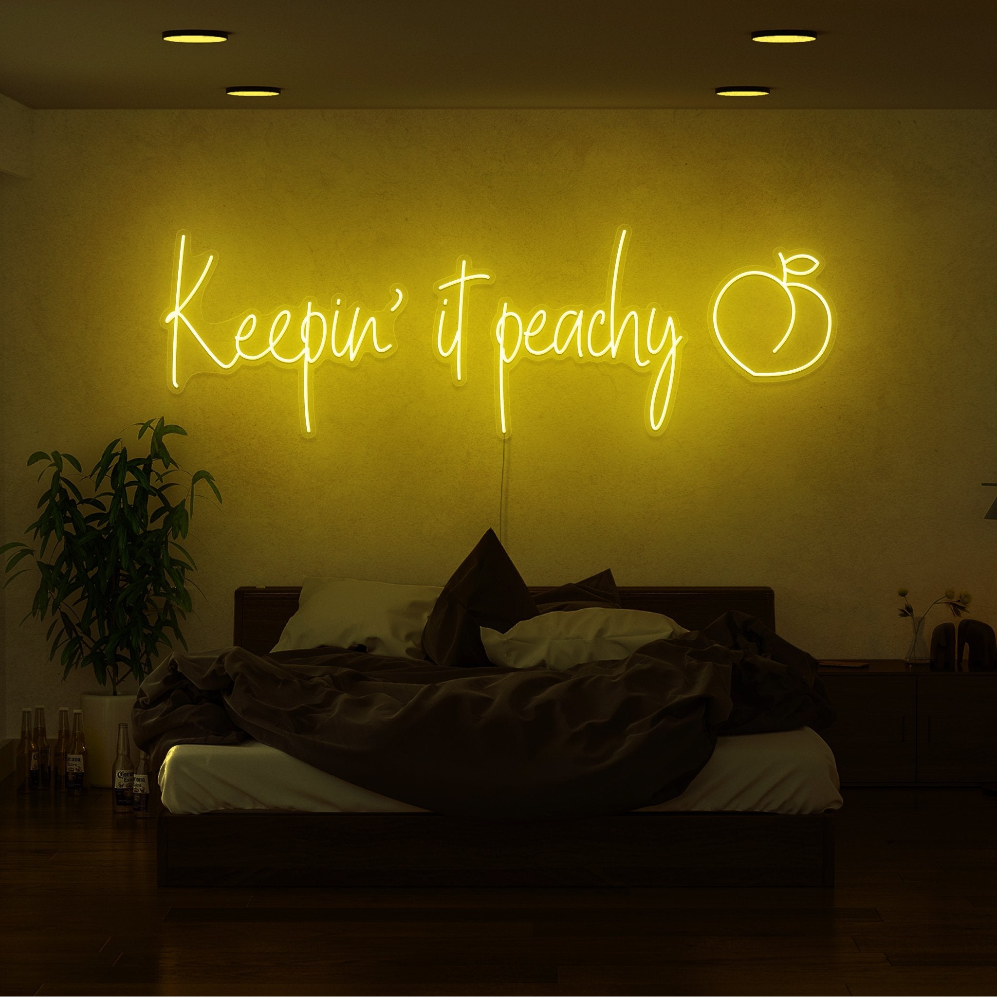 Keepin It Peachy Led Neon Sign | Shineneon