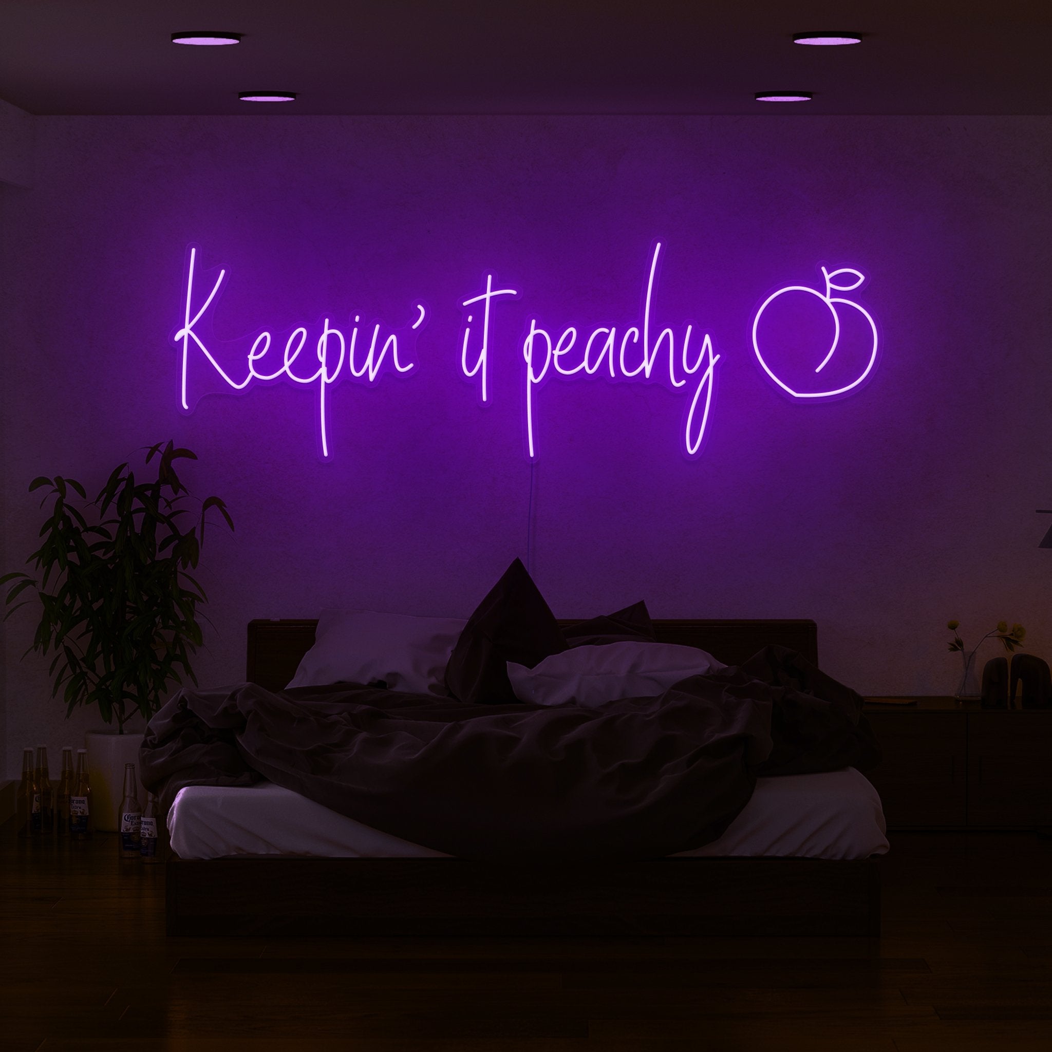 Keepin It Peachy Led Neon Sign | Shineneon