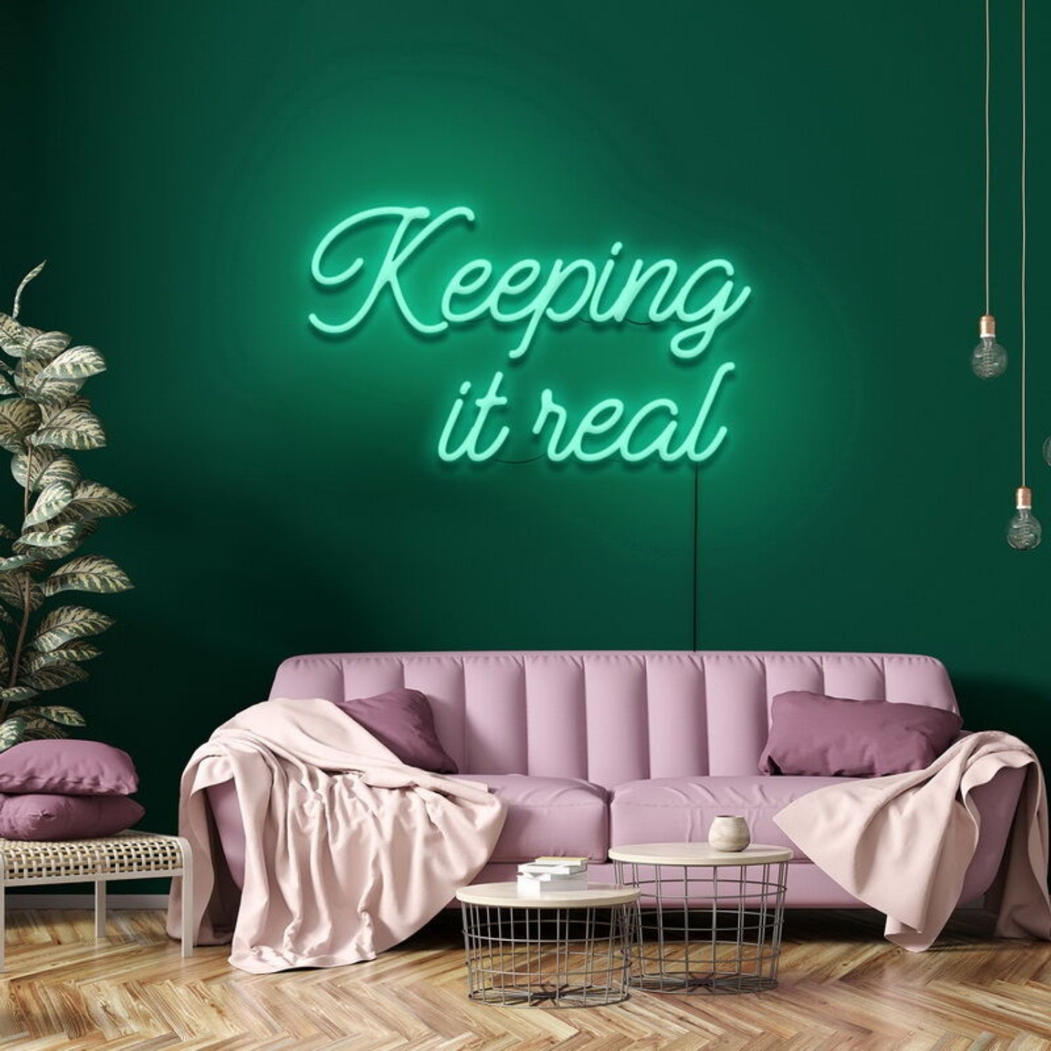 Keeping It Real Led Neon Sign Add Authenticity To Your Space | Shineneon