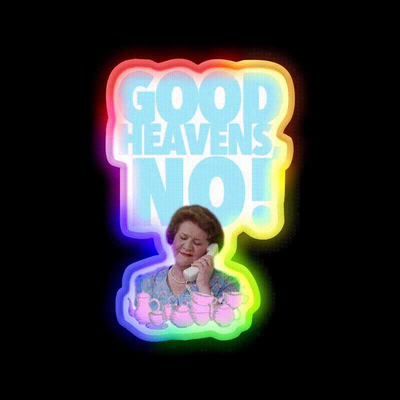 Keeping Up Appearances Led Neon Sign Chinese Food Rgb Color