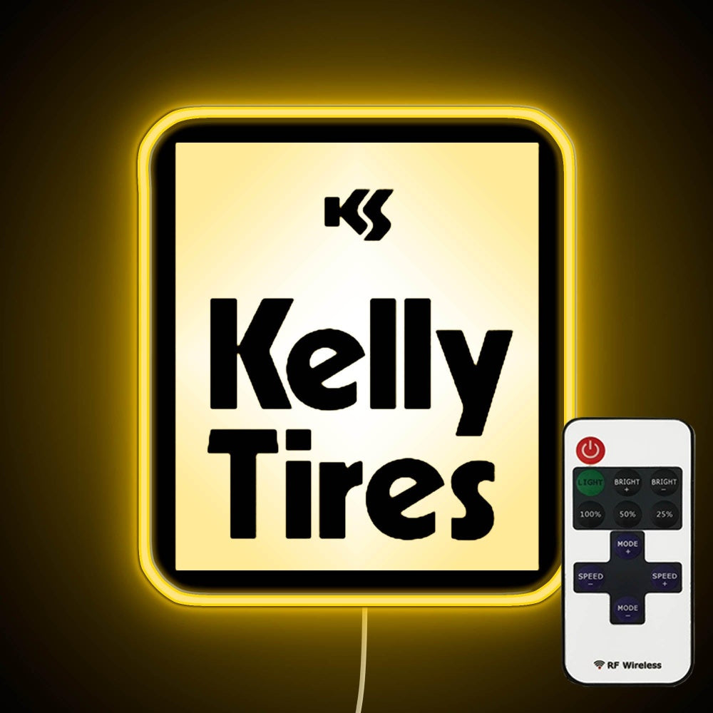 Kelly Tires Neon Sign