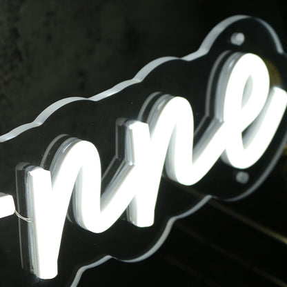 Kelsey Anne White Led Neon Sign - Shineneon