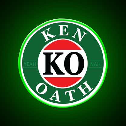 Ken Oath Beer Bar Decor Led Neon Sign Rgb Color - LED neon sign view 8