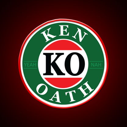Ken Oath Beer Bar Decor Led Neon Sign Rgb Color - LED neon sign view 10