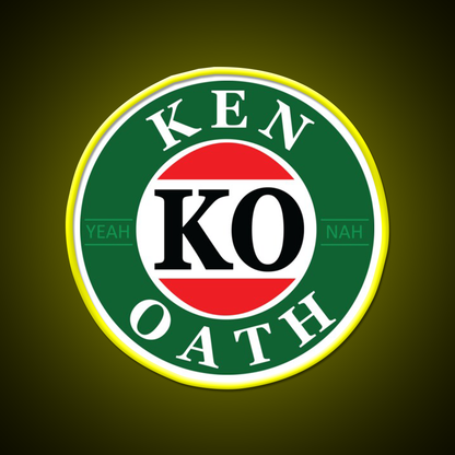 Ken Oath Beer Bar Decor Led Neon Sign Rgb Color - LED neon sign view 7