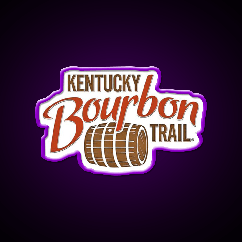 Kentucky Bourbon Trail Whiskey Drink Bar Led Neon Sign Rgb Color - Shineneon