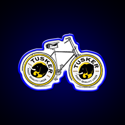 Kenyan Beer Tusker Bike Beer Bar Decor Led Neon Sign Rgb Color - LED neon sign view 5