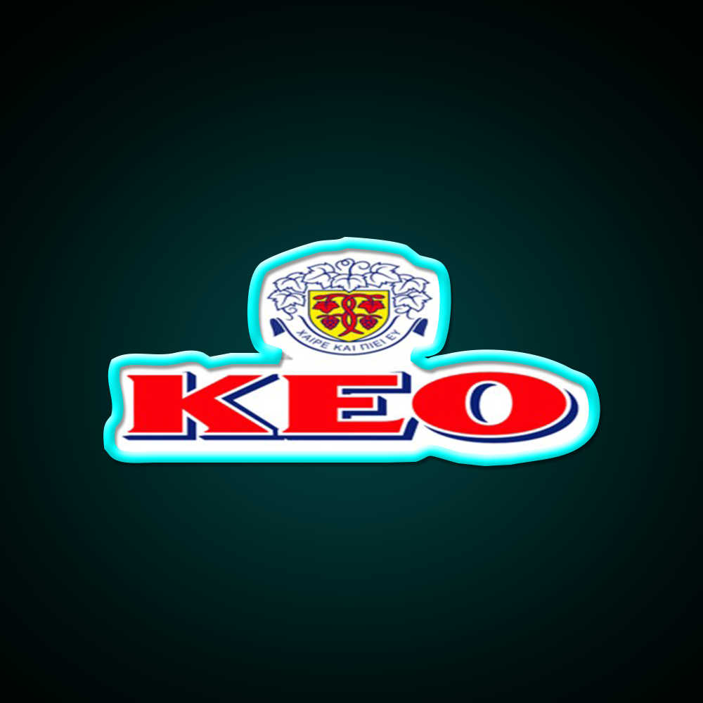 Keo Beer Bar Decor Led Neon Sign Rgb Color - Size and dimension reference