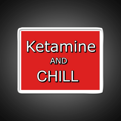 Ketamine And Chill Hemp Inspired Green Leaf Led Neon Sign Rgb Color - Shineneon