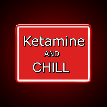 Ketamine And Chill Hemp Inspired Green Leaf Led Neon Sign Rgb Color - Shineneon