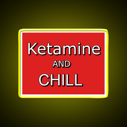 Ketamine And Chill Hemp Inspired Green Leaf Led Neon Sign Rgb Color - LED neon sign view 7