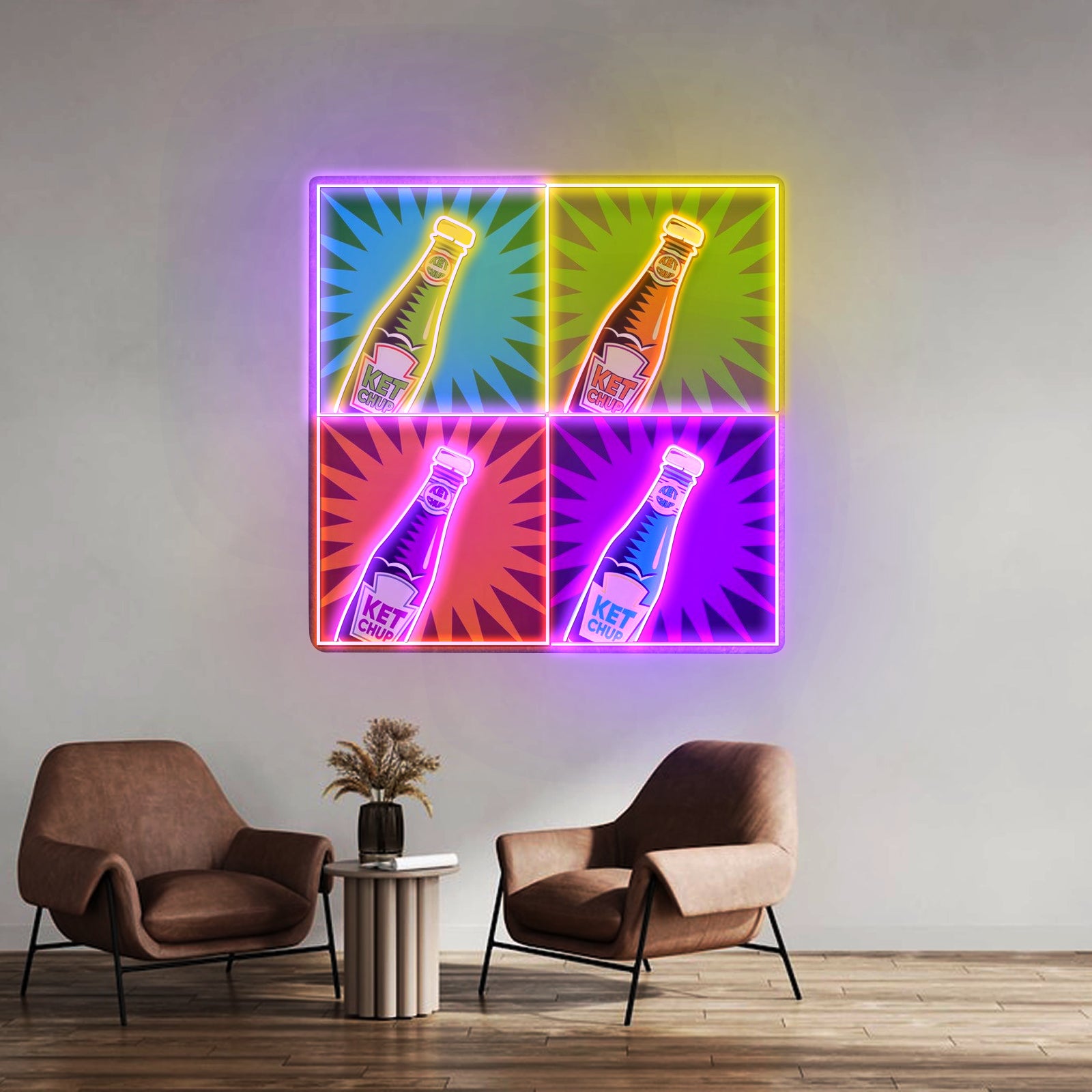Killzone Propaganda Poster Artwork Neon Signs For Sale - LED neon sign view 12