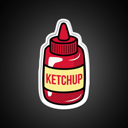 Ketchup Fast Food Led Neon Sign For Burger Place Rgb Color - Shineneon