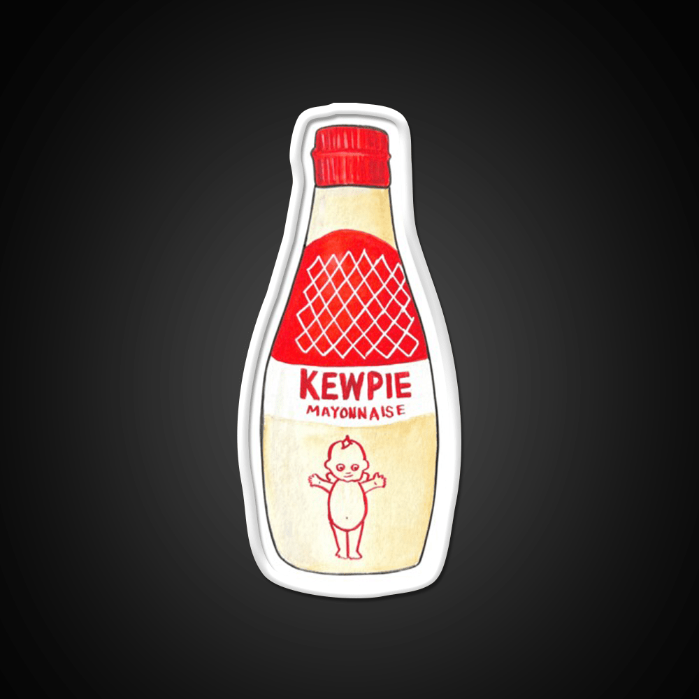 Kewpie Mayonnaise Watercolor Snack Food Led Neon Sign Rgb Color - Shineneon