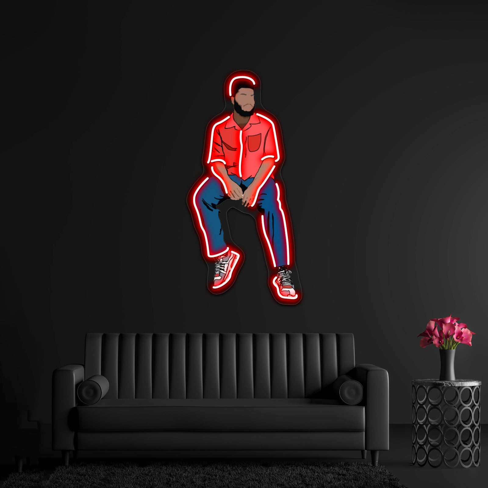 Khalid Minimalistic Artwork Neon Signs For Sale | Shineneon