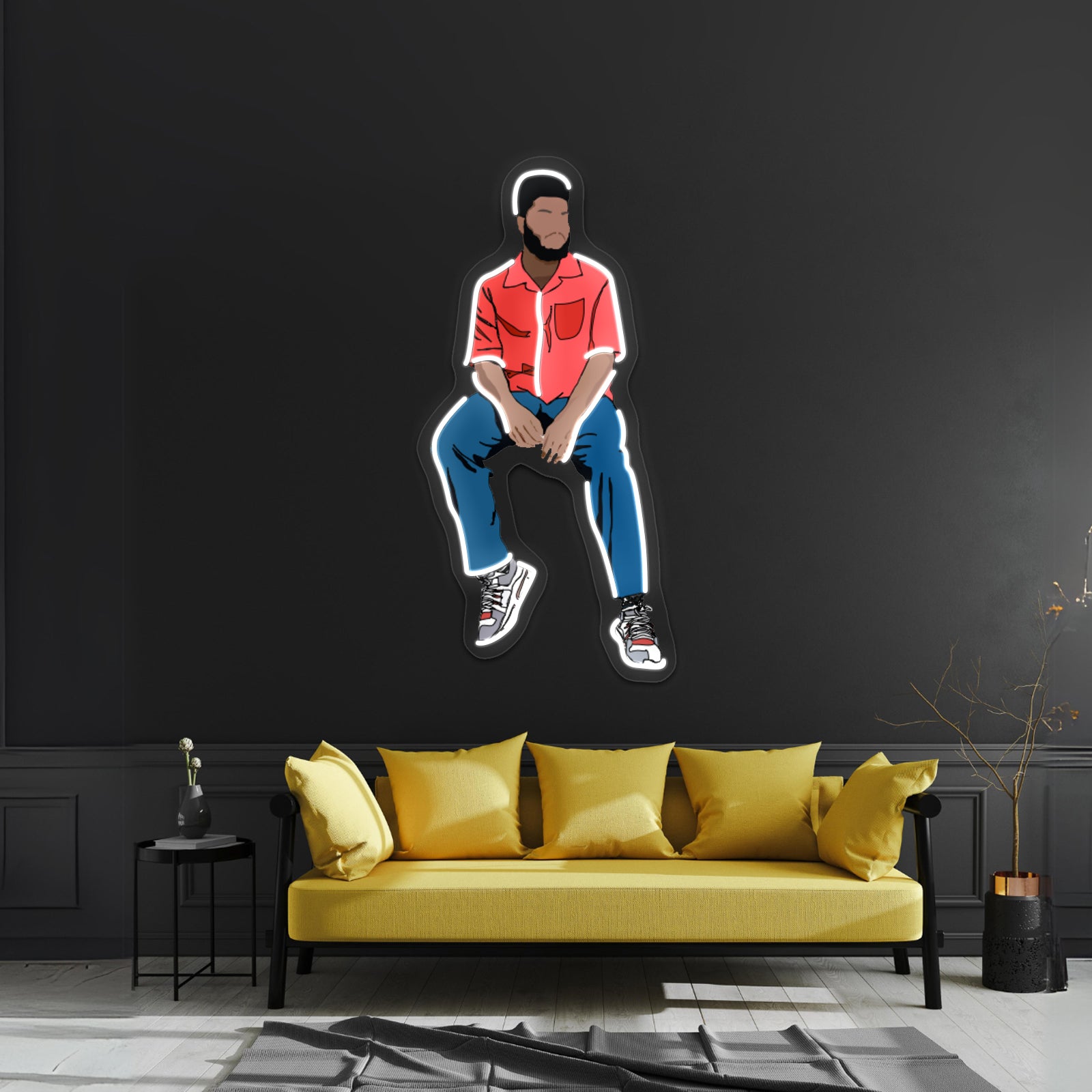 Khalid Minimalistic Artwork Neon Signs For Sale | Shineneon