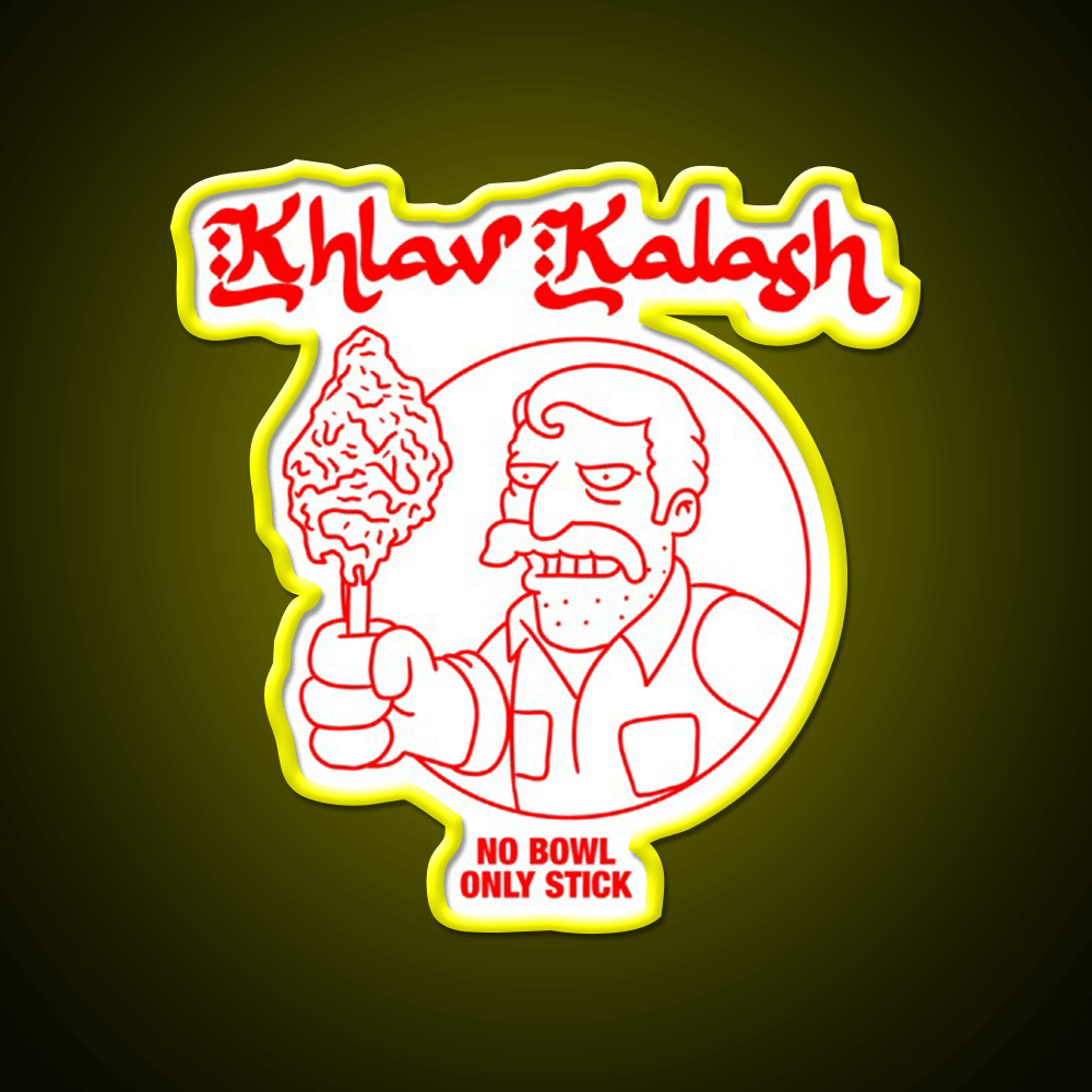 Khlav Kalash Fast Food Led Neon Sign For Burger Place Rgb Color - Shineneon