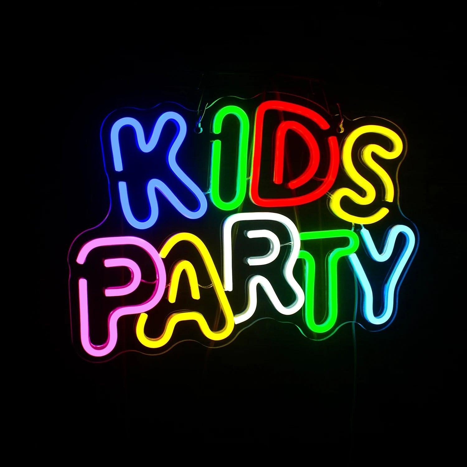 Kids Party Multicolor Led Neon Sign For Children Birthday Room Decor | Shineneon
