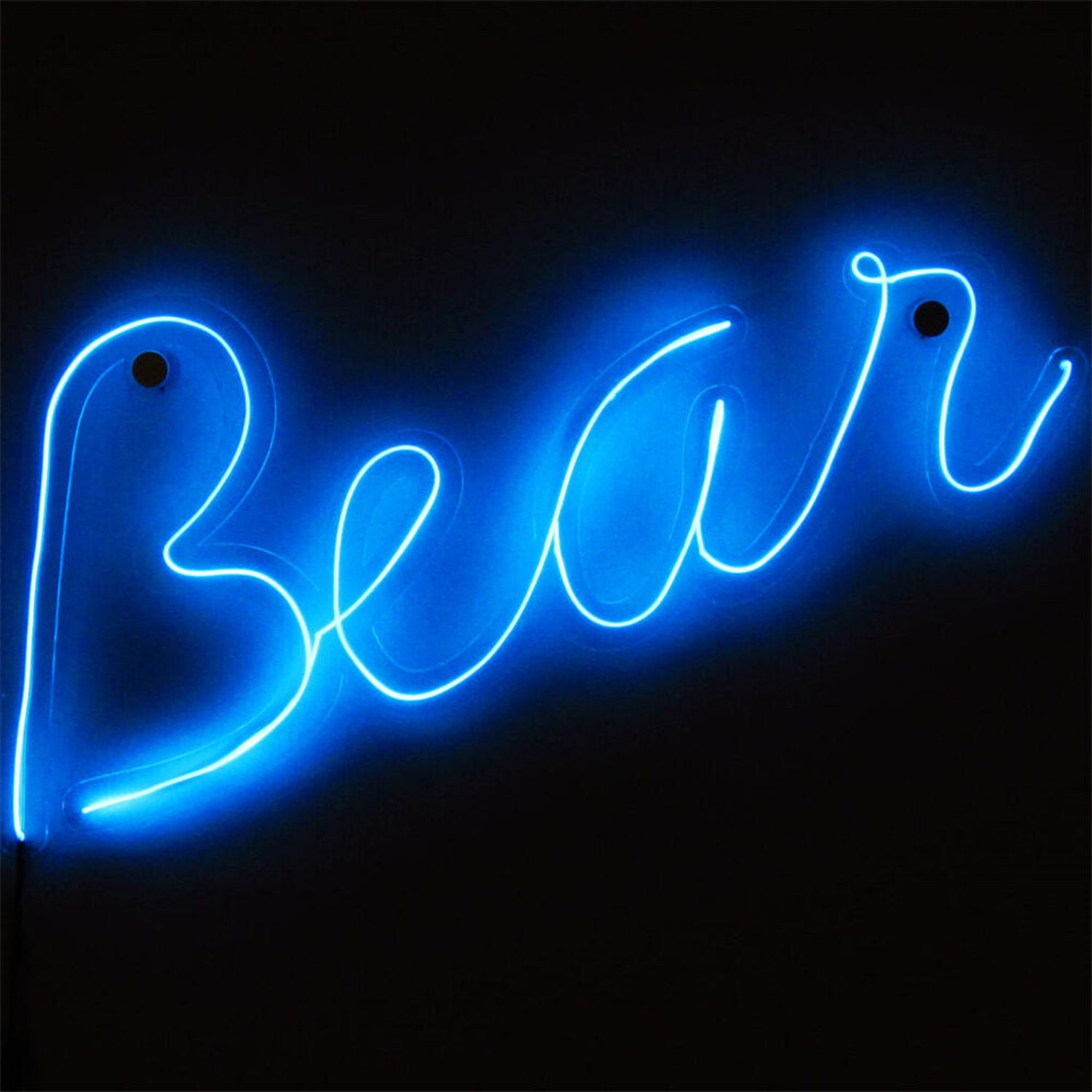 Kids Room Birthday With Personalised Led Neon Bear Name Sign | Shineneon