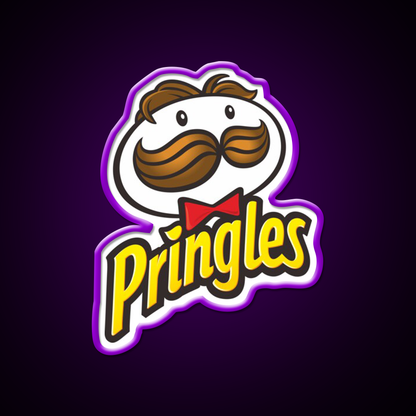 Kids Snack Potato Snack Food Led Neon Sign Rgb Color