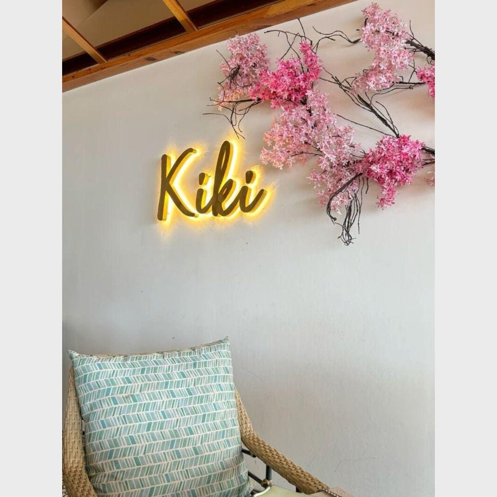 Kiki 3D Backlit Channel Letters Led Light Sign - Shineneon
