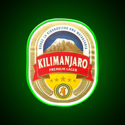 Kilimanjaro Beer Bar Decor Led Neon Sign Rgb Color - LED neon sign view 8