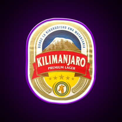 Kilimanjaro Beer Bar Decor Led Neon Sign Rgb Color - LED neon sign view 9