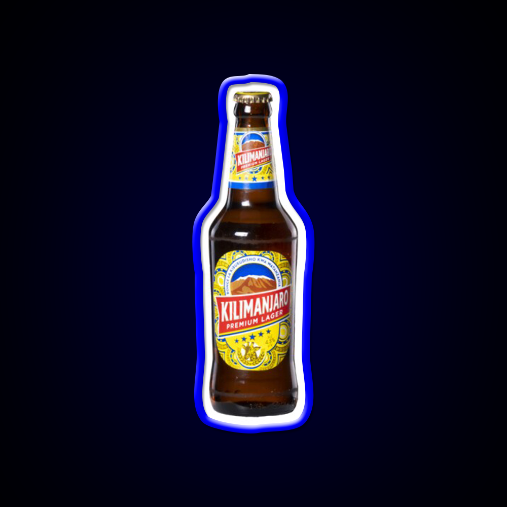 Kilimanjaro Beer Bar Decor Led Neon Sign Wall Art Rgb Color - LED neon sign view 5