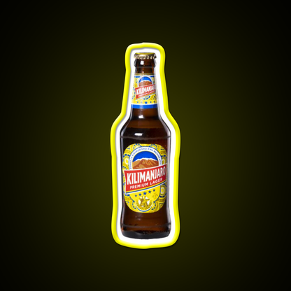 Kilimanjaro Beer Bar Decor Led Neon Sign Wall Art Rgb Color - LED neon sign view 7