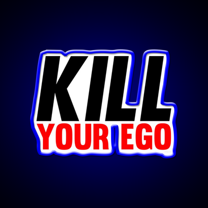 Kill Your Ego Gym Fitness Led Neon Sign Rgb Color