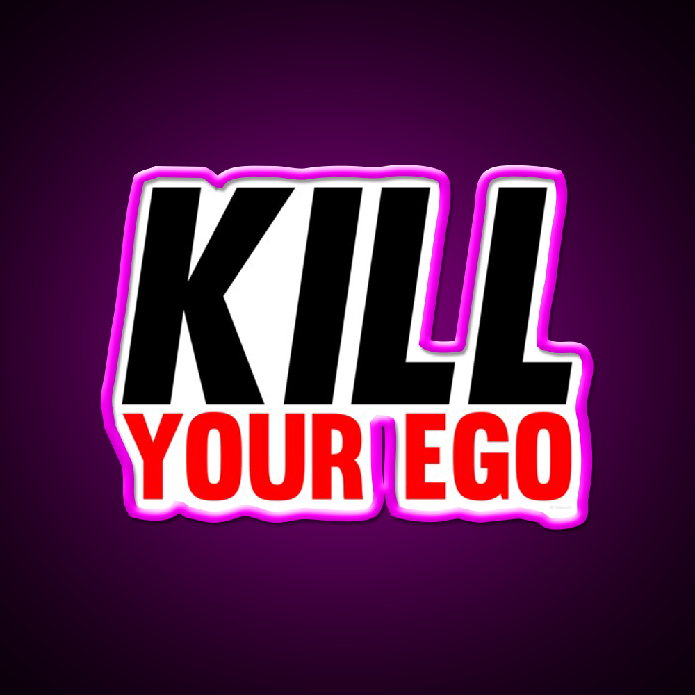 Kill Your Ego Gym Fitness Led Neon Sign Rgb Color