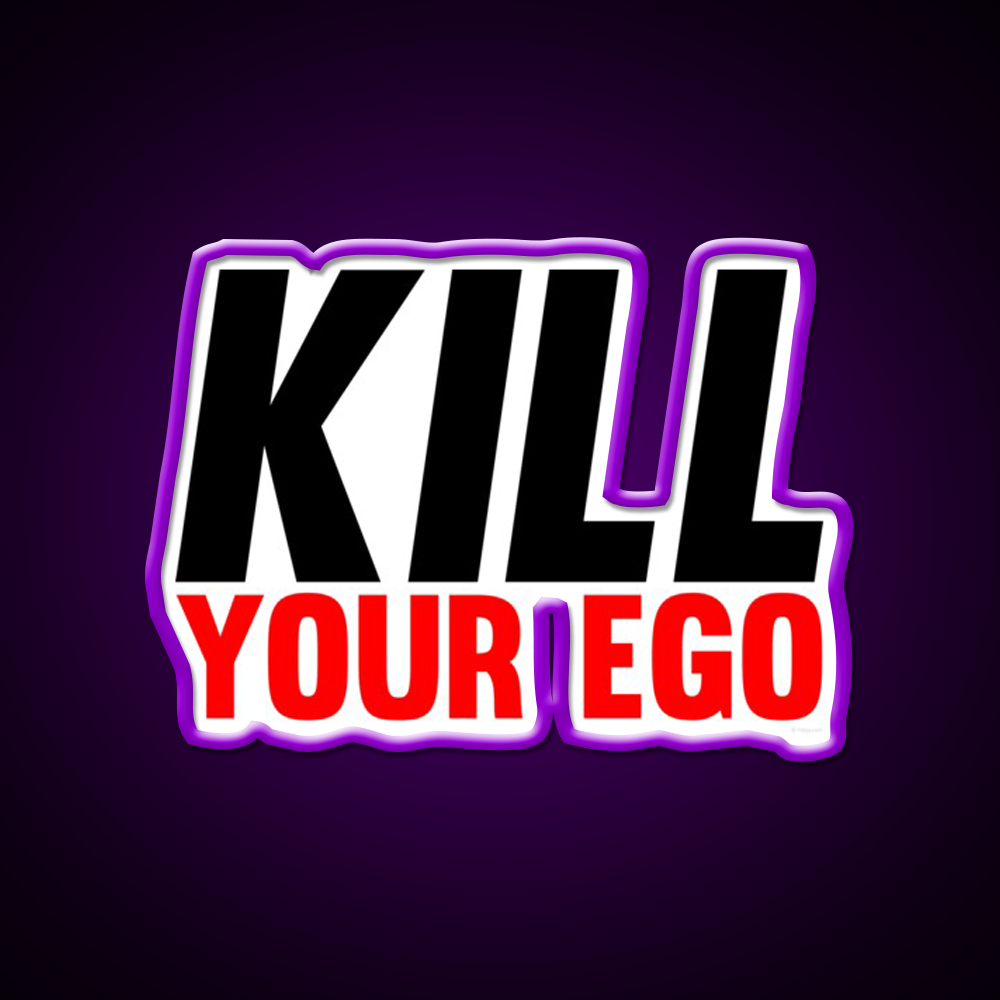 Kill Your Ego Gym Fitness Led Neon Sign Rgb Color