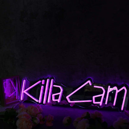Killa Cam Pink Led Neon Sign - Shineneon
