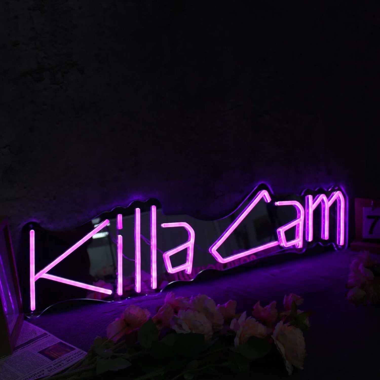 Killa Cam Pink Led Neon Sign - Shineneon