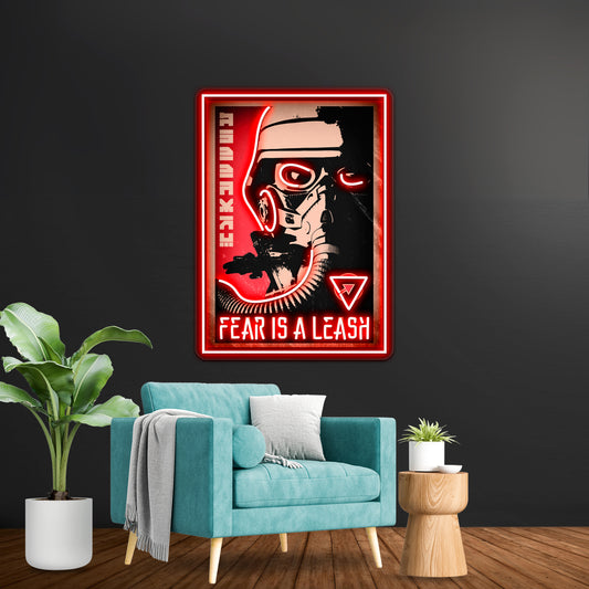 Killzone Propaganda Poster Artwork Neon Signs For Sale